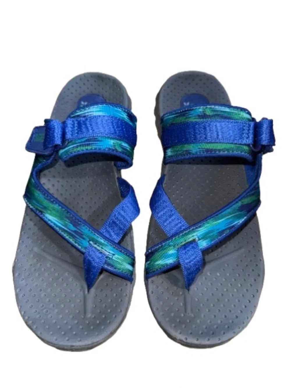 Skechers Women's Reggae-Brush Strokes Sandals sz 7 - Picture 3 of 6